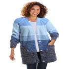 Ombre Shaker Cardigan image number null