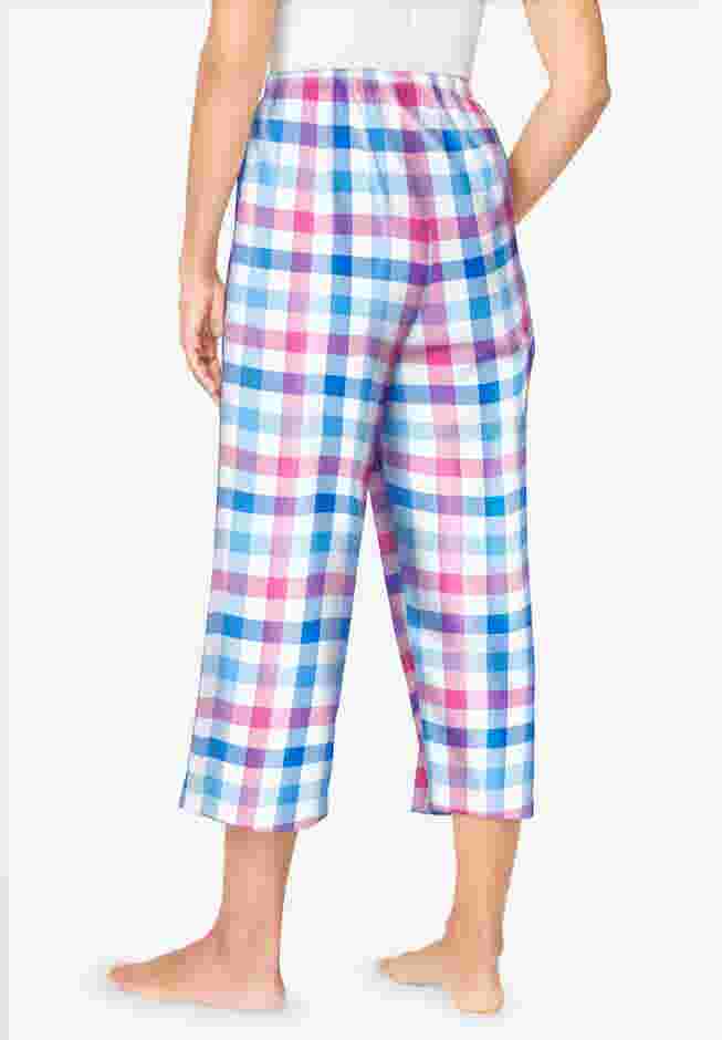 Woven Sleep Capri Pant image number 1