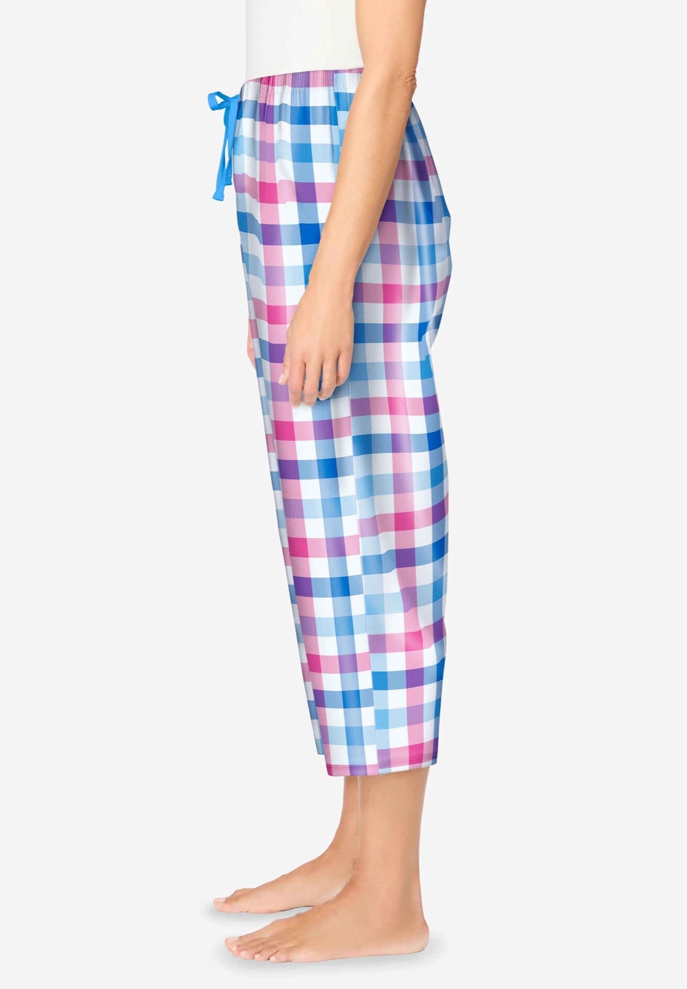 Woven Sleep Capri Pant image number 2