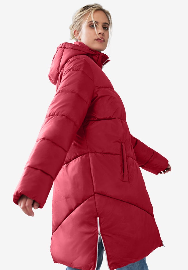 Long Puffer Coat image number 2