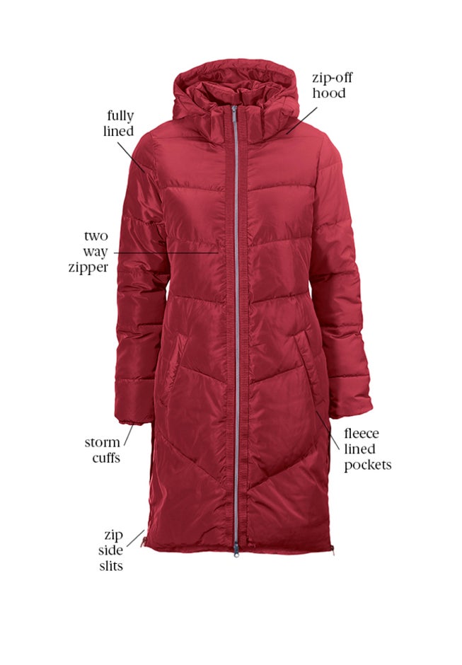 Long Puffer Coat image number 5
