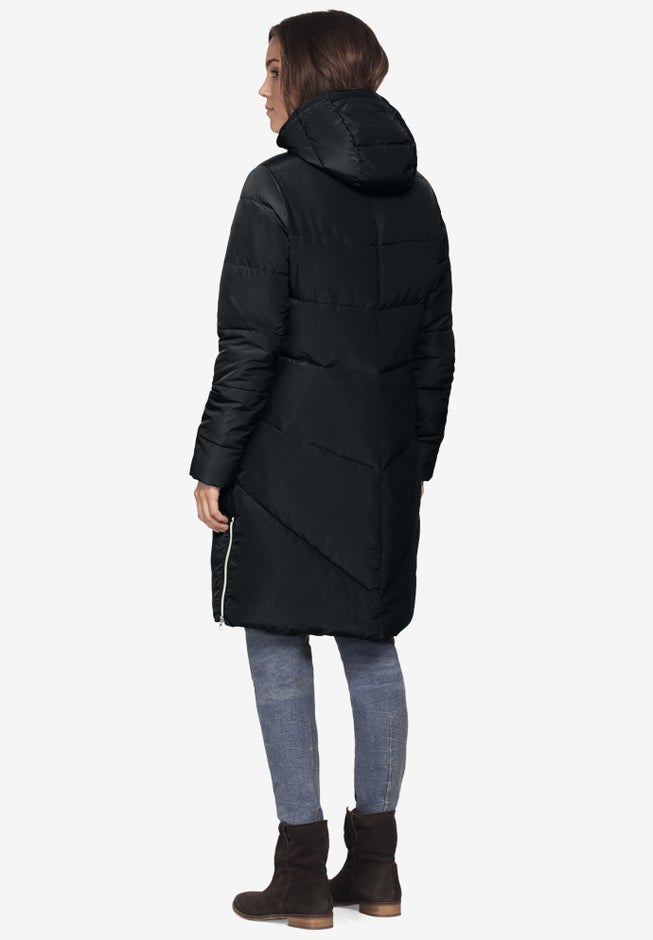 Long Puffer Coat image number 1