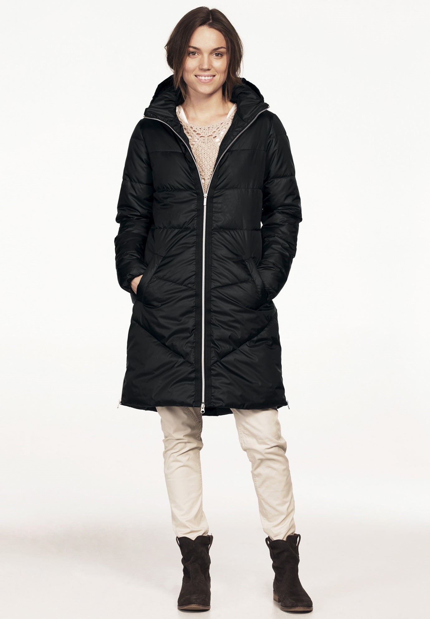 Long Puffer Coat image number 0