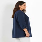 Ponte Knit Blazer image number null