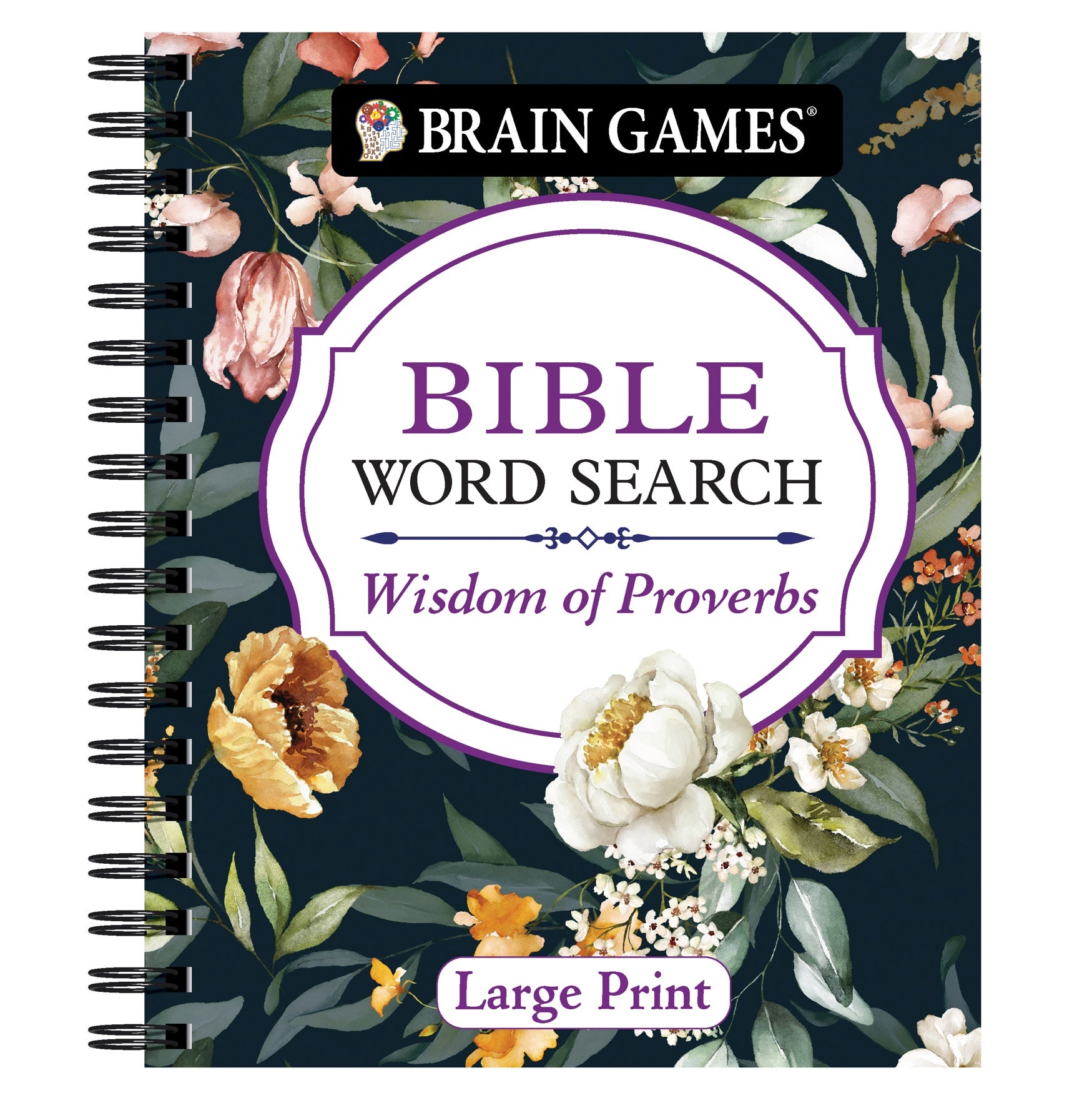 Brain Games&reg; Bible Word Search: Wisdom of Proverbs &ndash; Large Print image number 0