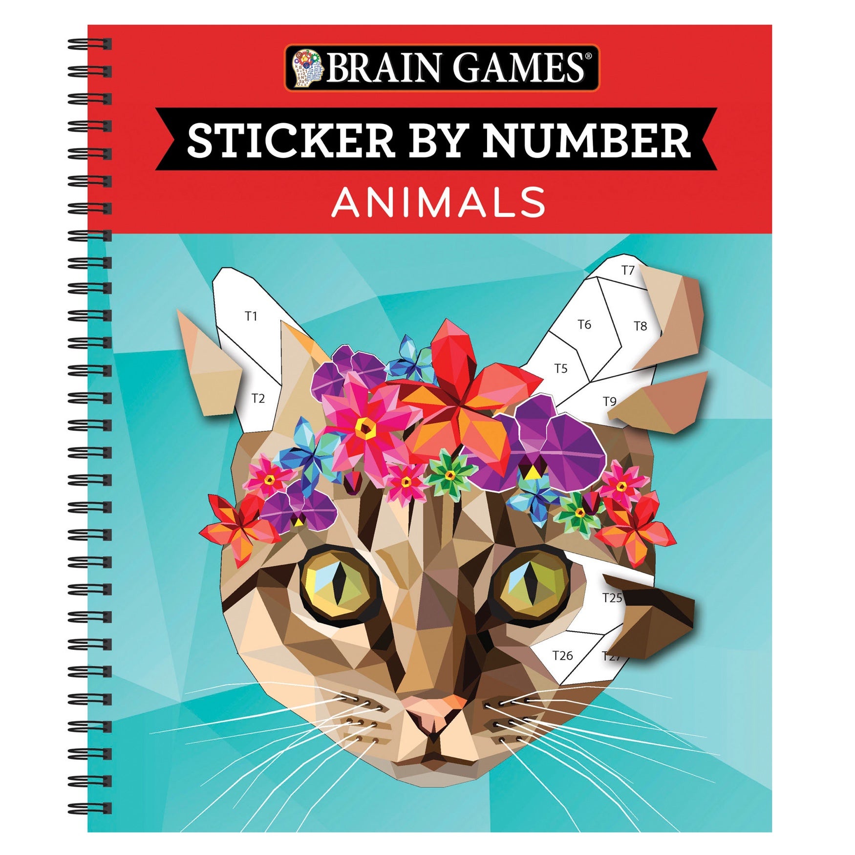  BraGames&reg; Sticker by Number: Animals image number 0