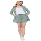 French Terry Drawstring Shorts image number null