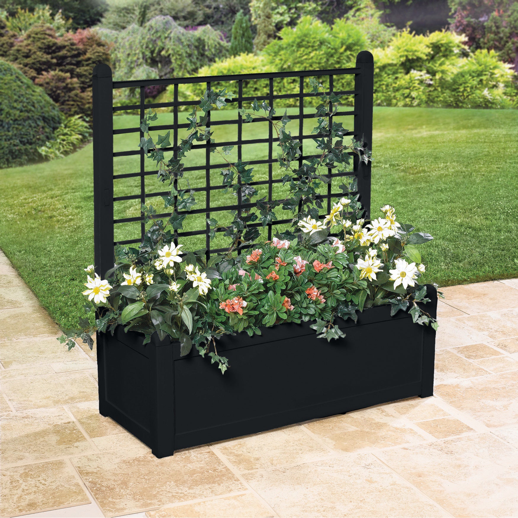 Flower Box With Trellis image number 0