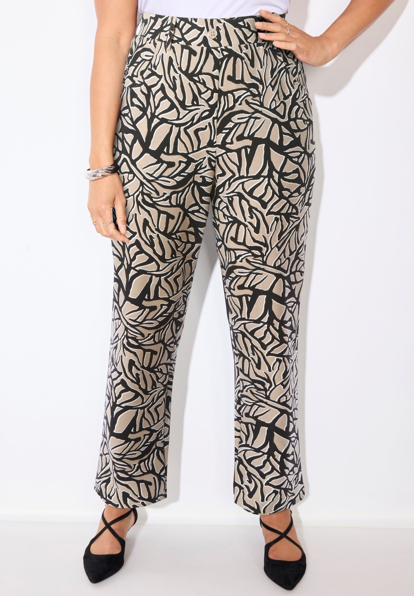 Straight Leg Ponte Pant image number 0