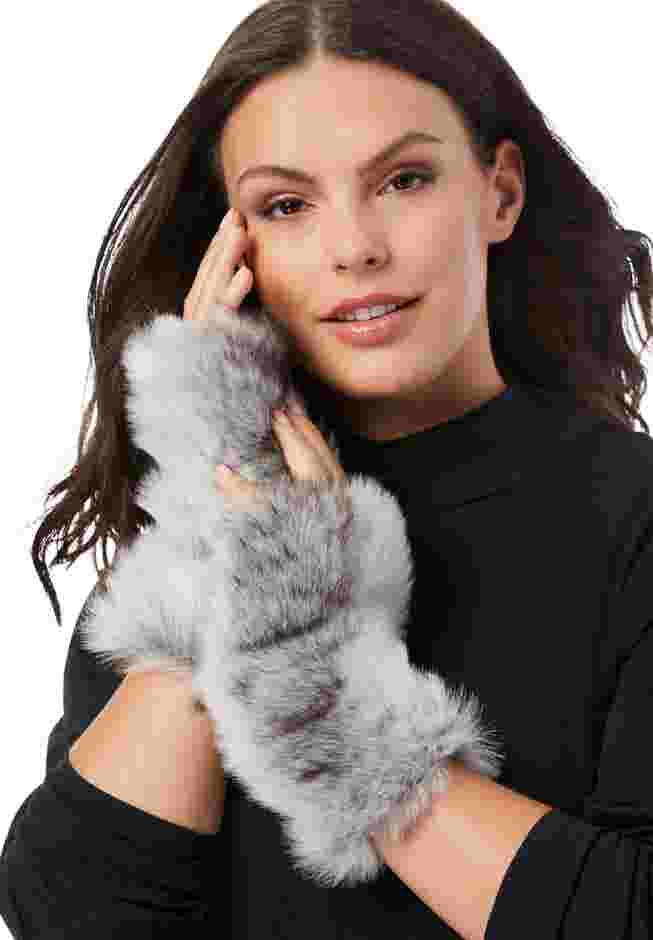Faux-Fur Gloves image number 1