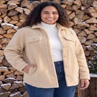 Berber Button-Front Jacket image number 0