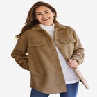 Berber Button-Front Jacket image number null