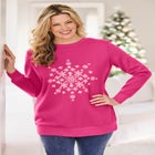 Fleece Holiday Sweatshirt image number null