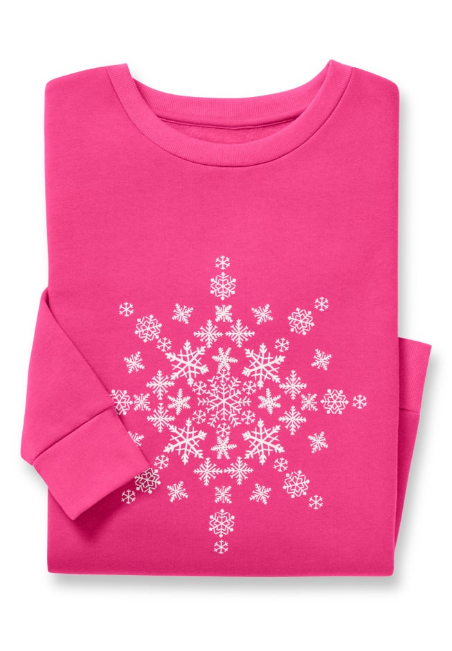 Fleece Holiday Sweatshirt image number 2