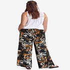 Wide-Leg Soft Pants with Back Elastic image number null