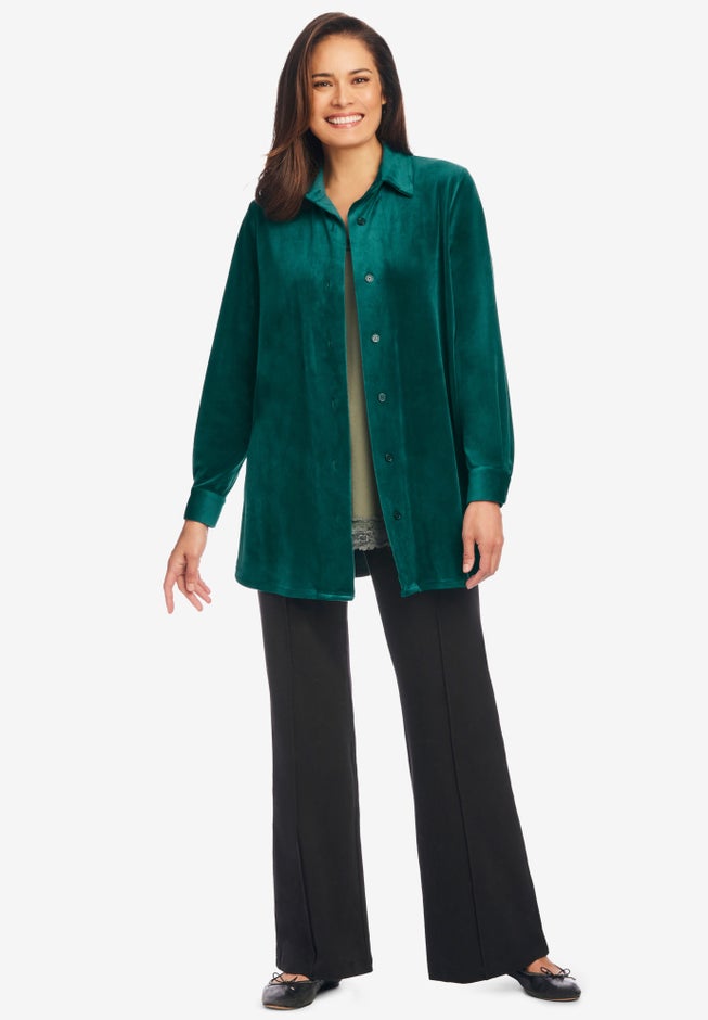Velour Shirt image number 1