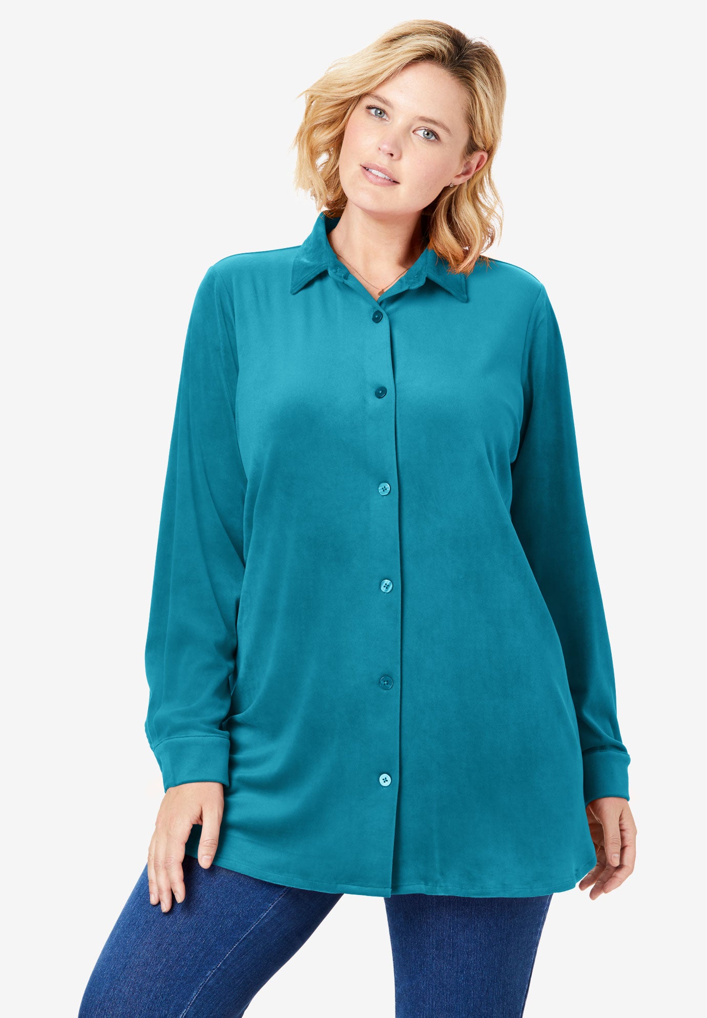 Velour Shirt image number 0