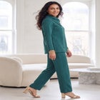 Ponte Split Neck 2-Piece Set image number 2