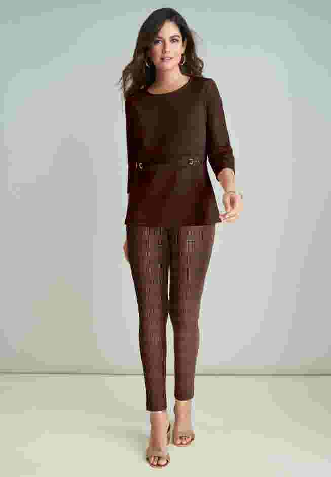 Ponte Belted Top image number 0