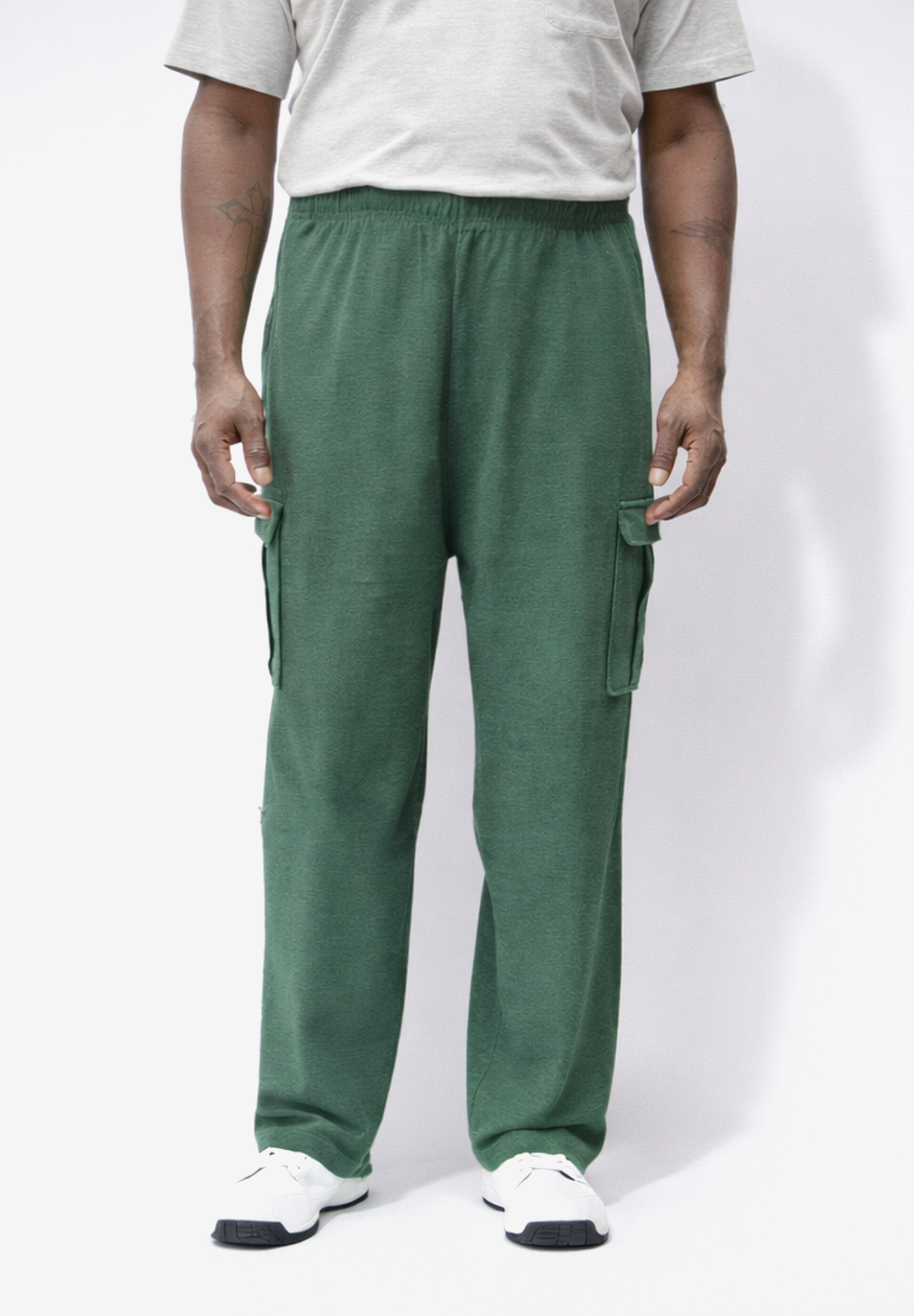  Reverse Weave Cargo Pants image number 0
