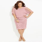 Embellished Open Sleeve Dress image number null