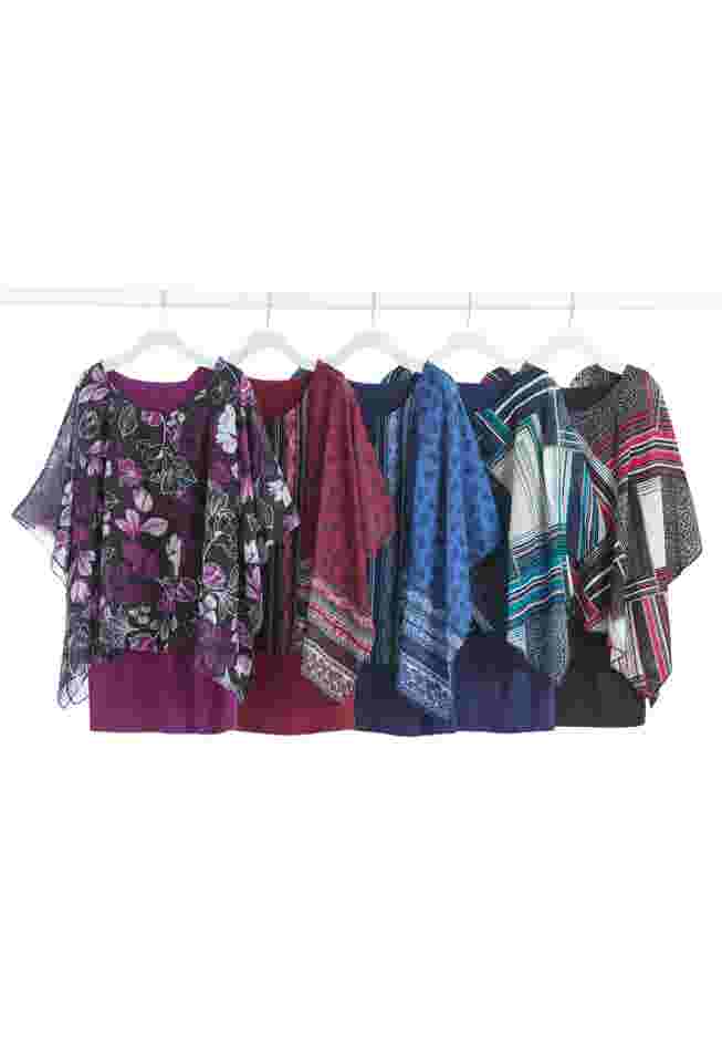Dolman Sleeve Blouse and Tank Duet image number 2