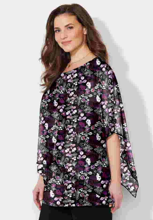 Dolman Sleeve Blouse and Tank Duet image number 2