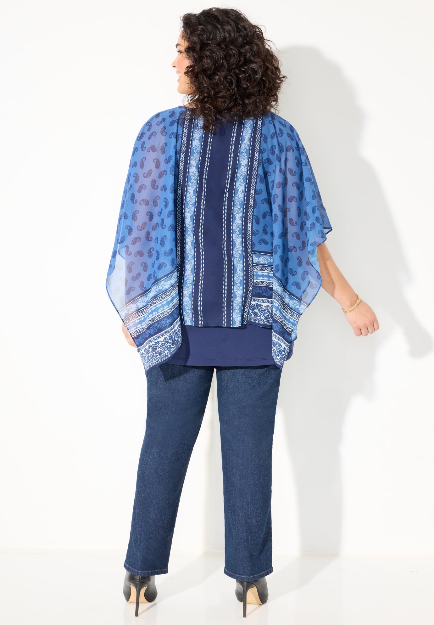 Dolman Sleeve Blouse and Tank Duet image number 1