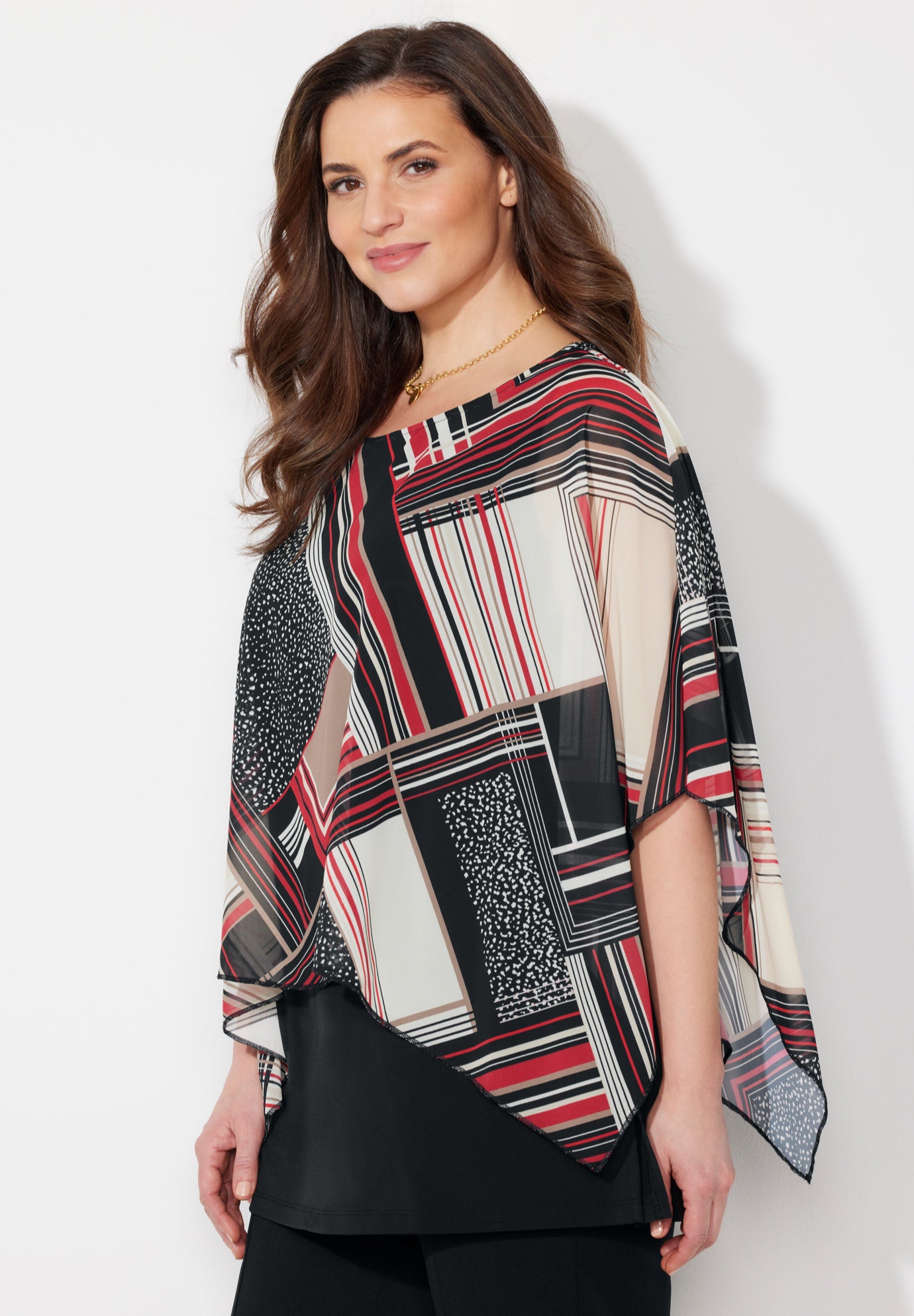 Dolman Sleeve Blouse and Tank Duet image number 2