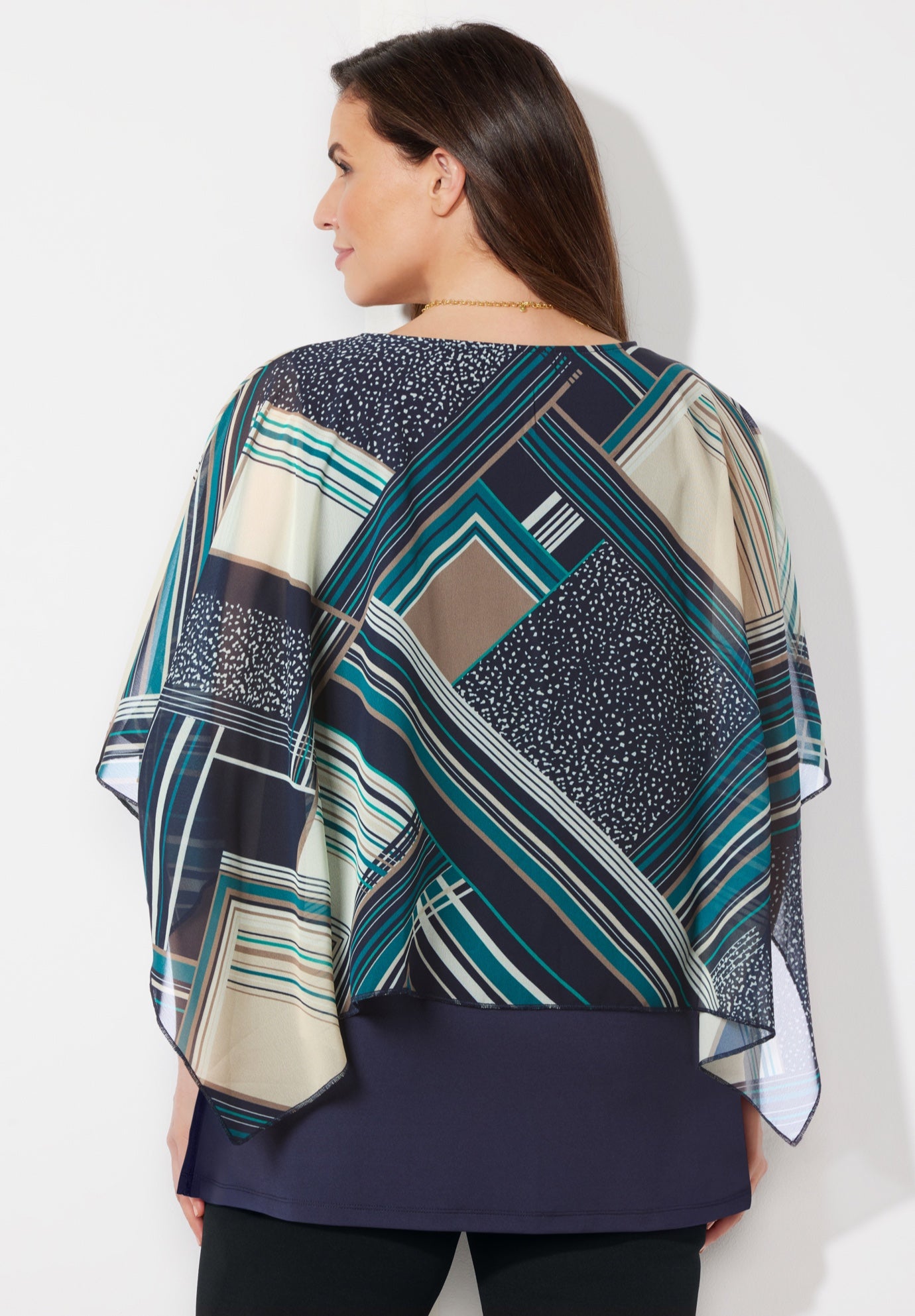 Dolman Sleeve Blouse and Tank Duet image number 1