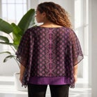 Dolman Sleeve Blouse and Tank Duet image number 1