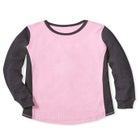 Colorblock Scoopneck Thermal Sweatshirt image number null