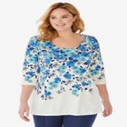 7-Day Floral Print Tunic image number null