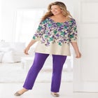 7-Day Floral Print Tunic image number null