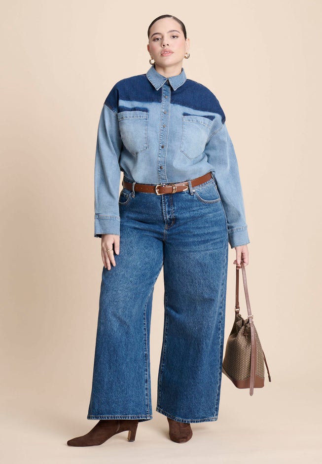 Denim Trucker Shirt image number 4