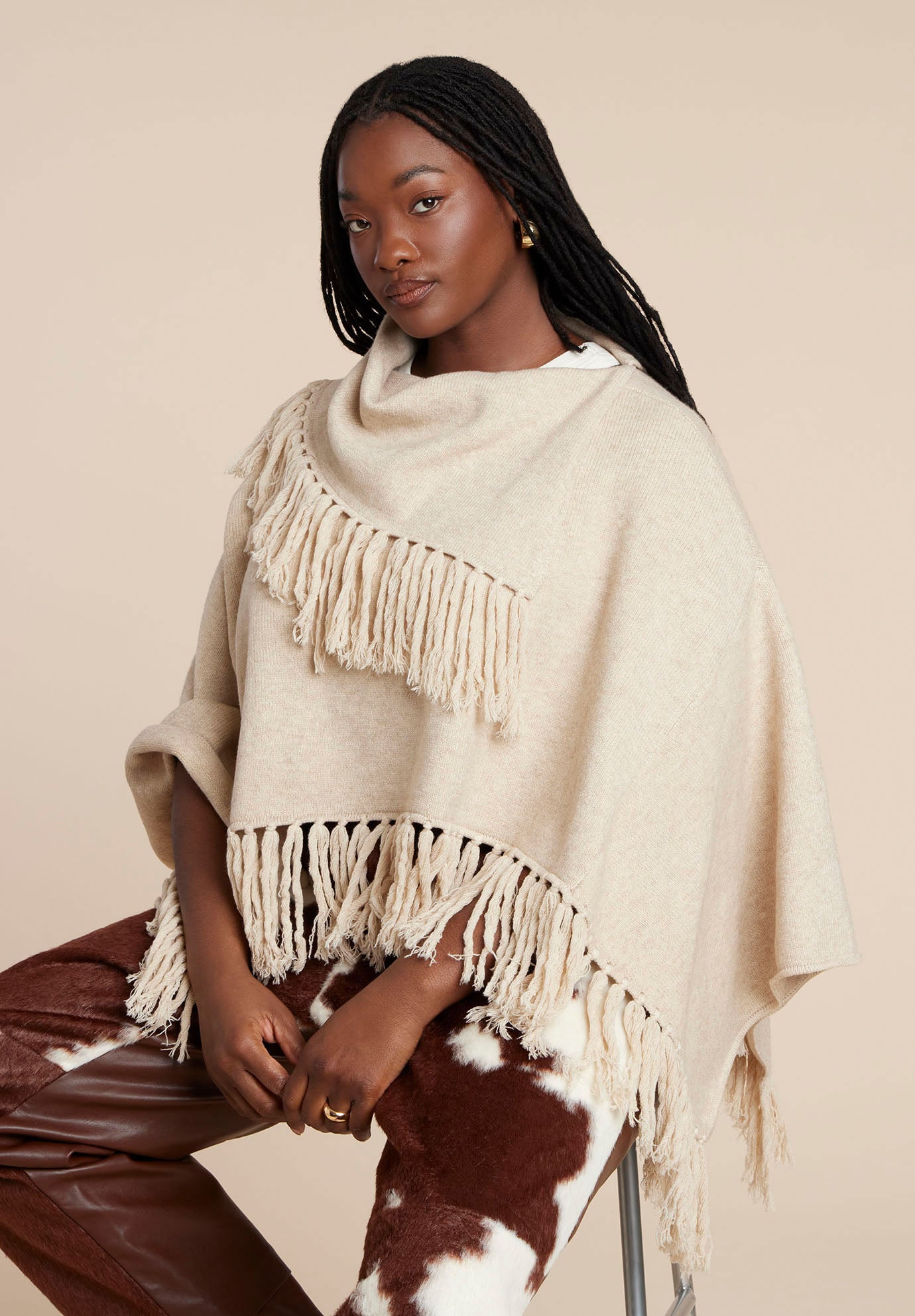 Fringe Poncho image number 1