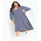 Sue Wrap Dress image number null