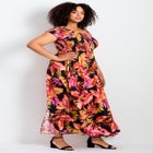 Raelynn Shirred Bodice Dress image number null