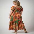 Sophia Shirred Bodice Maxi Dress image number 1