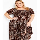 Sophia Shirred Bodice Maxi Dress image number 0