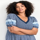 Eve Border Dress image number null