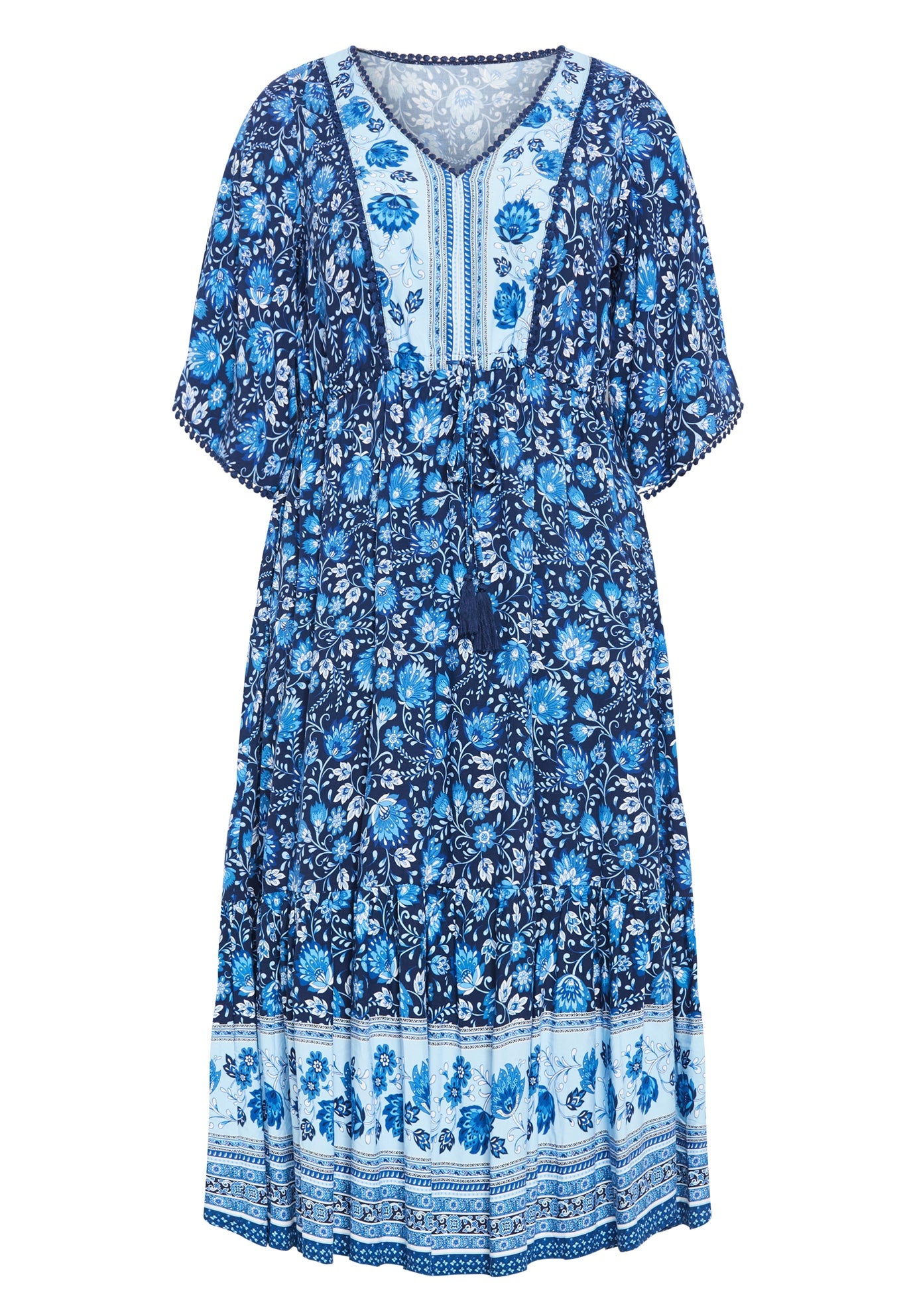 Utopia Border Print Dress image number 2