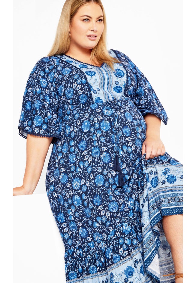 Utopia Border Print Dress image number 0