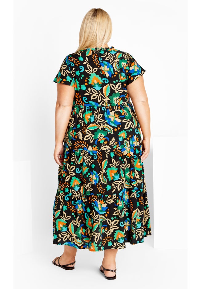 Lani Print Dress image number 1