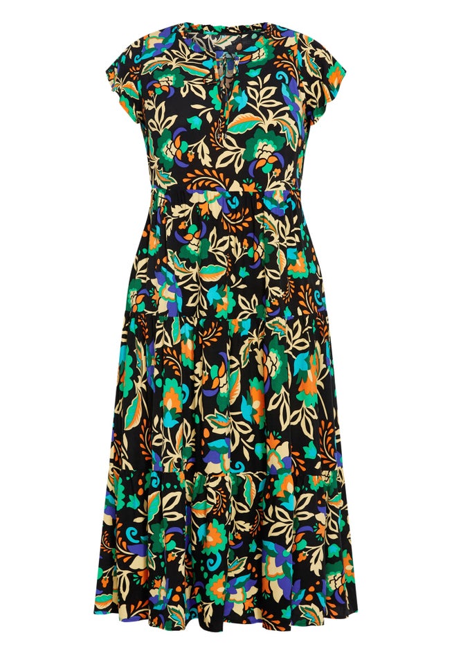 Lani Print Dress image number 2