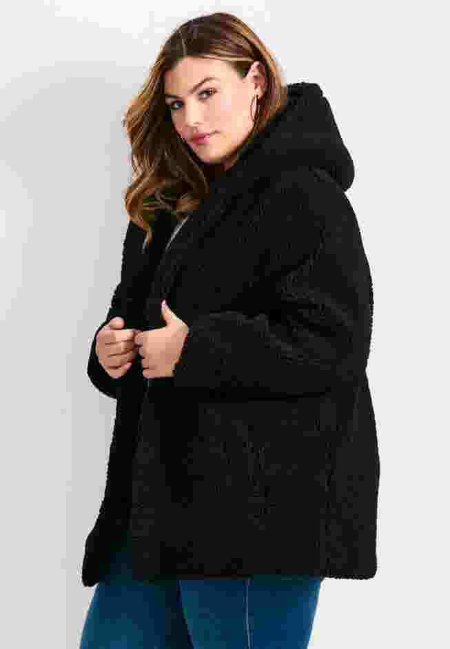 Teddy Hooded Jacket image number 2