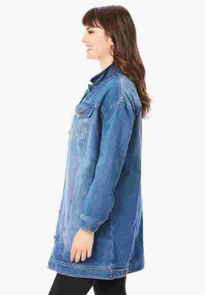 Long Denim Jacket image number 2