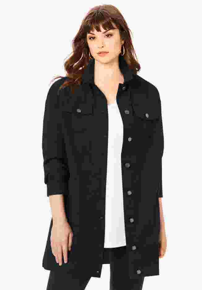 Long Denim Jacket image number 0
