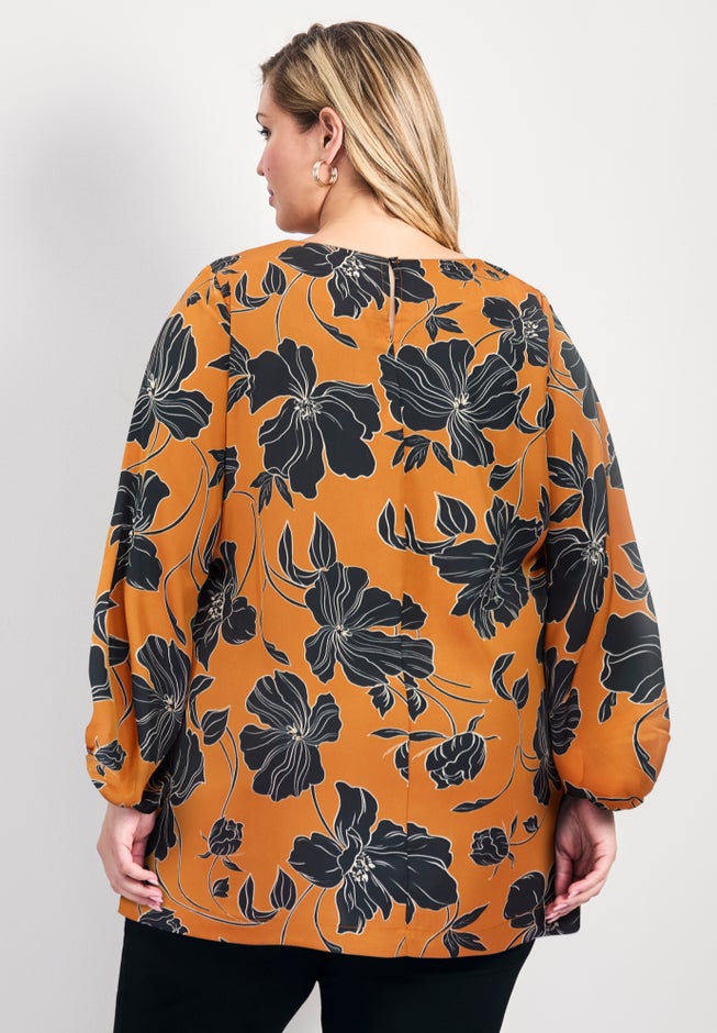 Bella Satin Tunic image number 1