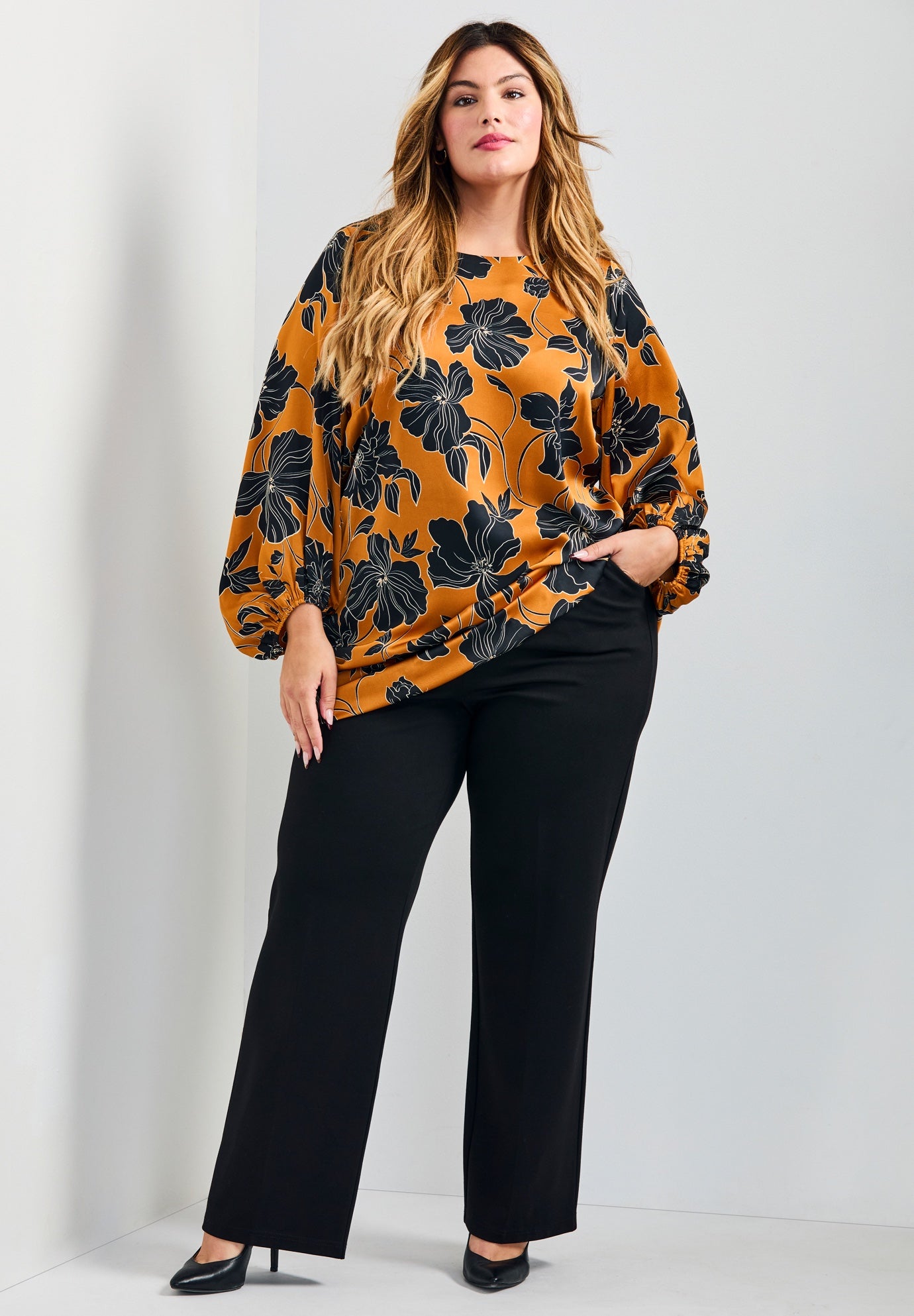 Bella Satin Tunic image number 0